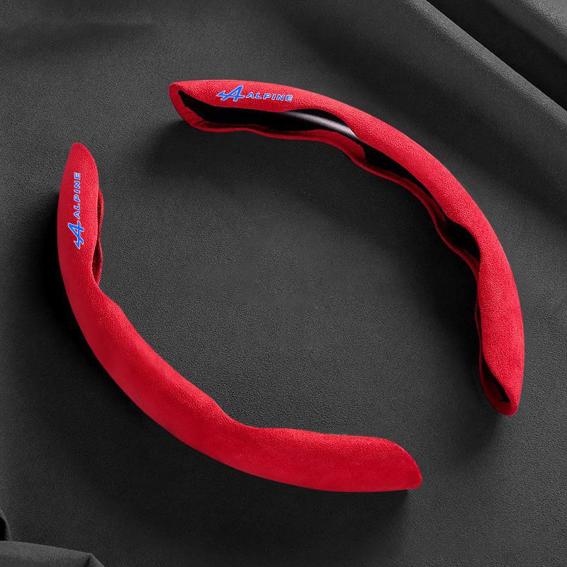 For Alpine A290 GTS A110 Espace Austral Duster Lodgy Spring Koleos Captur Lodgy Car Steering Wheel Cover Booster Anti-slip Cover
