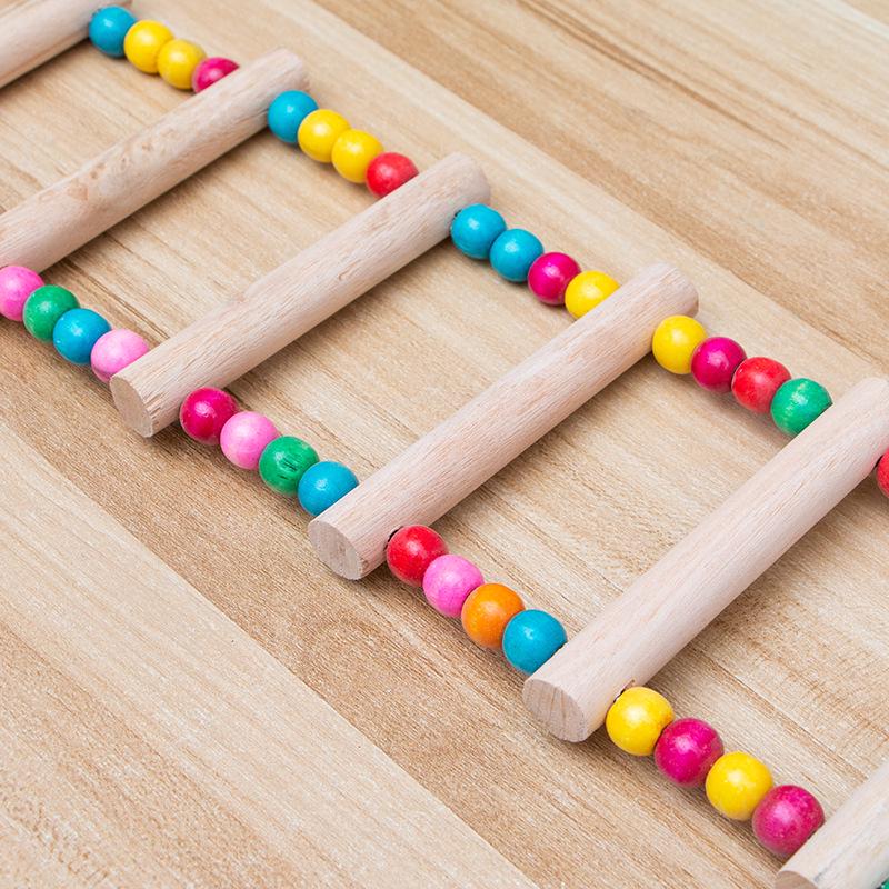 Игрушка-качели и лестница для лазанья для волнистых попугаев и какаду