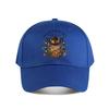 Country Western Floral Horseshoe Cowboy Hat Long Hair Graphic Baseball Cap Fashion Unisex Sunhat Womens Outdoor Sports