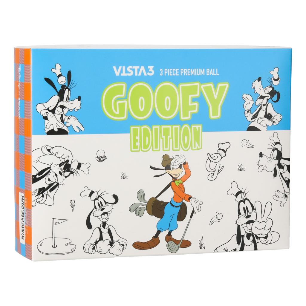 Volvik Golf Balls DISNEY GOOFY GOLF DZ PACK White 1 Dozen (12 pieces)