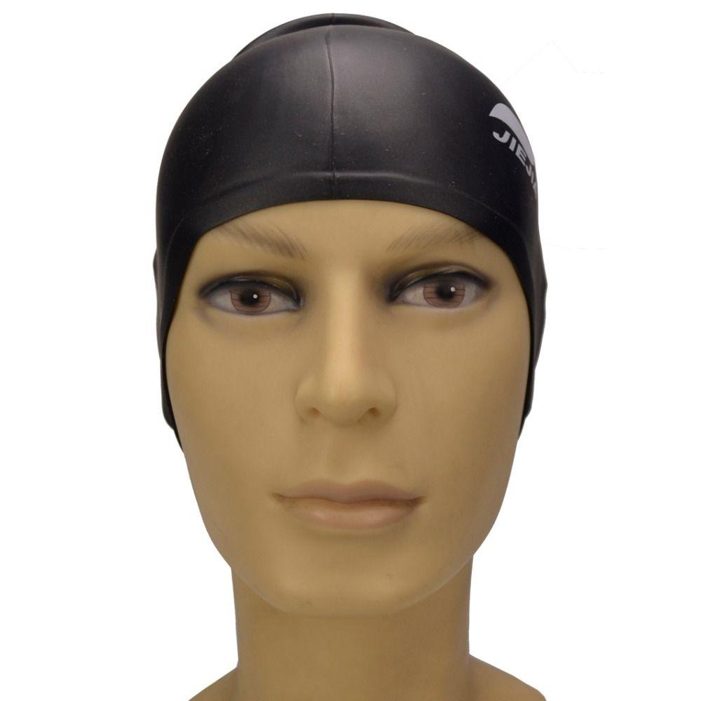 Protect Ears High Elastic Diving Hat Protect Ears Swim Hat Silicone Swimming Caps Swim Pool Cap
