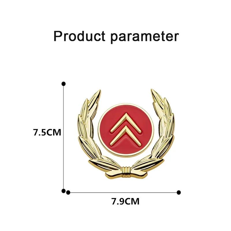 CCV2 1 Piece Emblem for Citroen C2 C4 Berlingo C1 DS3 Aircross Elysee C3 Picasso C5 Saxo Car Window Side Sticker Trunk Accessories