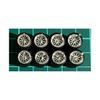 Scale Custom Wheels of with Mesh Approximately for Miniature 1/64 (set 4) Silver-plated (AH0036), 10.8mm, Cars, Etc. [Used]