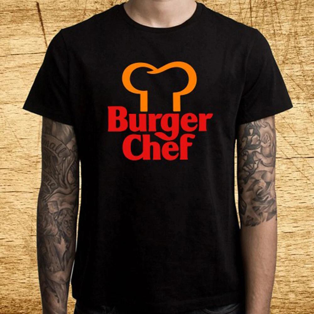 Men's and Women's T-shirts Burger Chef Fast Food Company