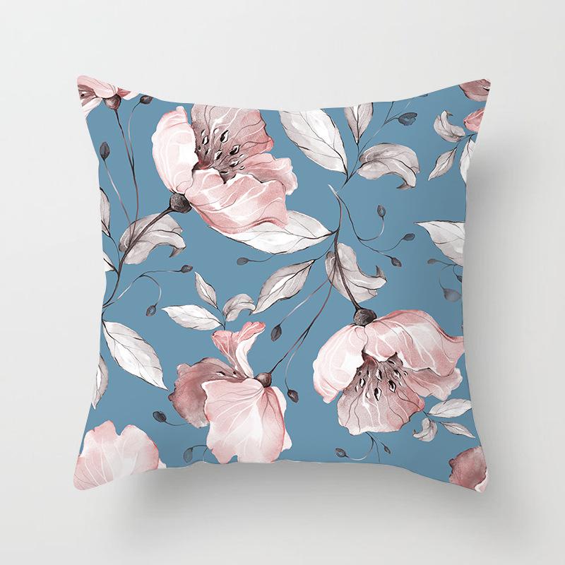 New Rose Flower Pillow Cover Home Sofa Pillow Cushion Cover Side Sleeping Chair Soft Premium Durable Quality Useful