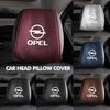 Car Seat Back Headrest Pillow Rest Dustproof Cover Support Pad For Opel Zafira Meriva Mokka Vivaro Vectra Antara Ampera