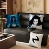 EEvanescence Fallen AAmy Lee Pillow Case Square DoubleSided Printing Short Plush Sofa Cushion Cover Bedroom Bedside Pillow