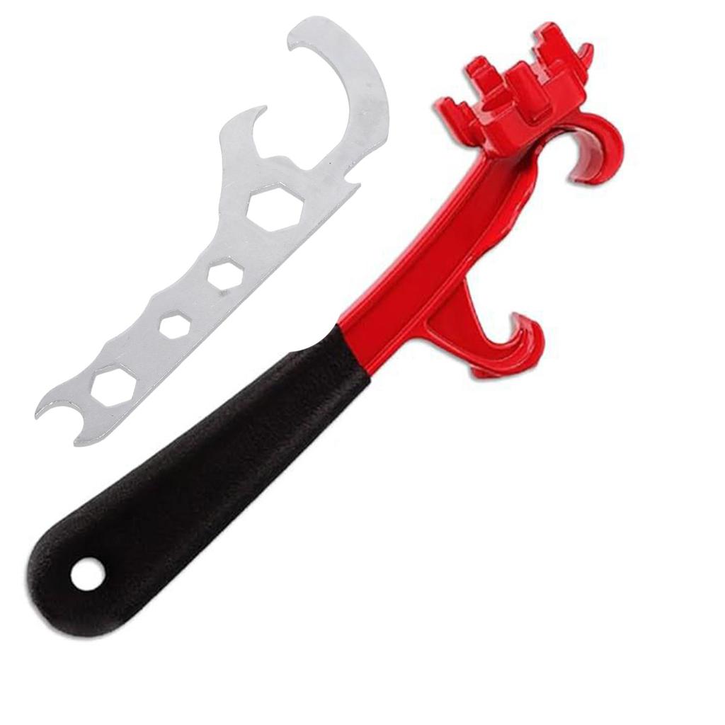 Инструмент 3 в 1 для открывания бочек, ведер и промышленных крышек с противоскользящей рукояткой