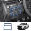 ABS синий Для TOYOTA TACOMA 2024 2025 интерьер Автоаксессуары ручка двери кнопка стеклоподъемника центральная консоль панель переключения передач