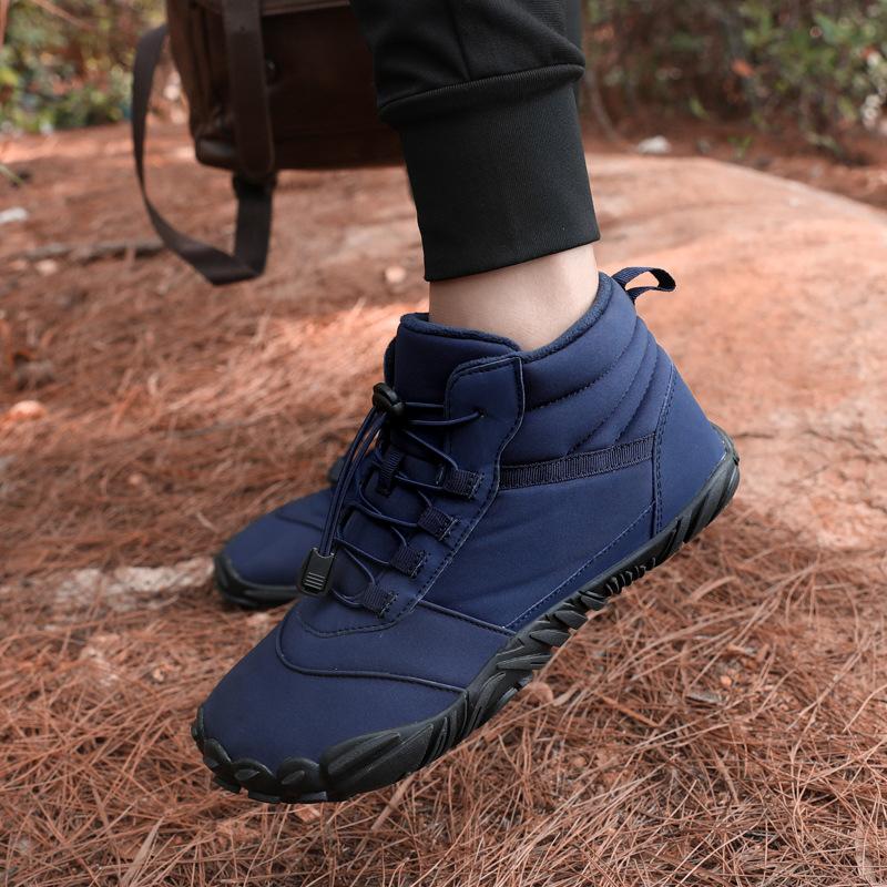 Outdoor High-top Winter Board Shoes New Casual Shoes Women's Thickened Cotton Shoes Trendy Versatile Non-slip Snow Boots