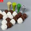 Нетоксичные Moc Кирпичи Конус для Мороженого 11610 53119 Город Обучающие Конструкторы DIY Детские Игрушки Пластиковые Куклы
