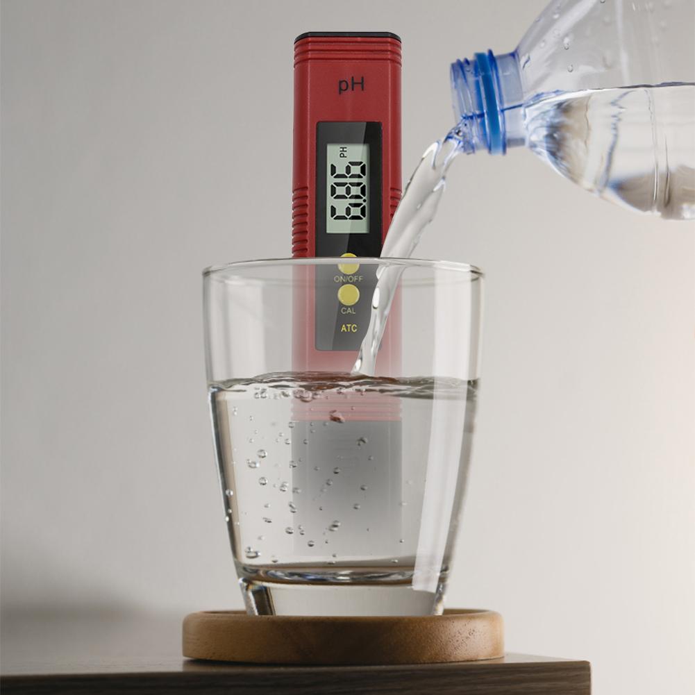 Измеритель pH с диапазоном измерения pH 0-14. Монитор для проверки качества воды. Тестер качества воды для домашнего питьевого бассейна и аквариума.