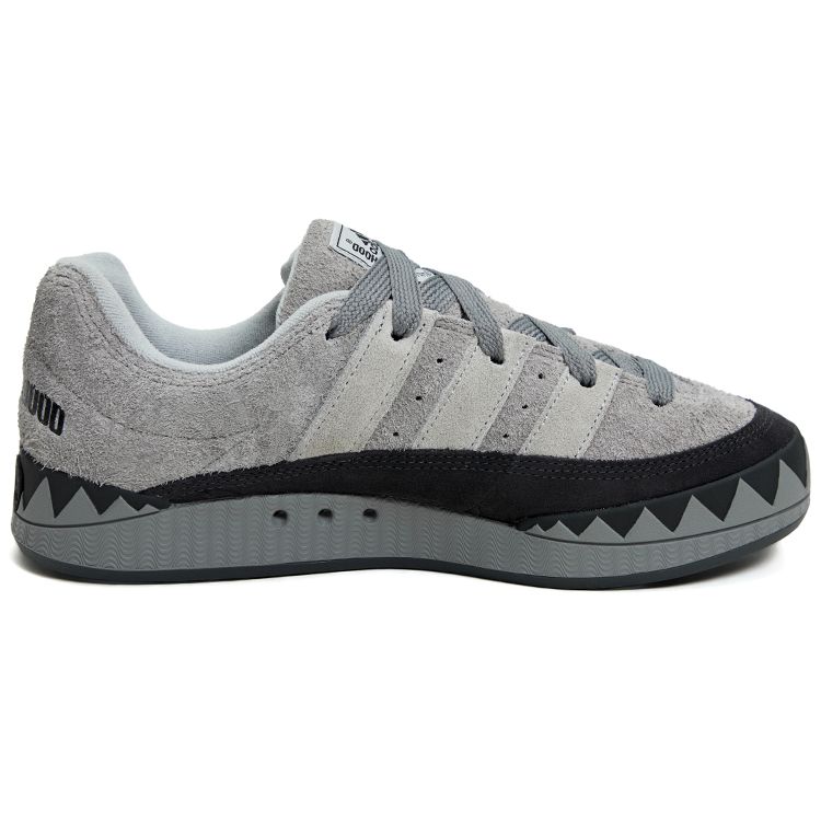 Кроссовки унисекс Neighborhood x adidas Adimatic Угольный Серый Угольный-Однотонный-Серый Камень HP6771