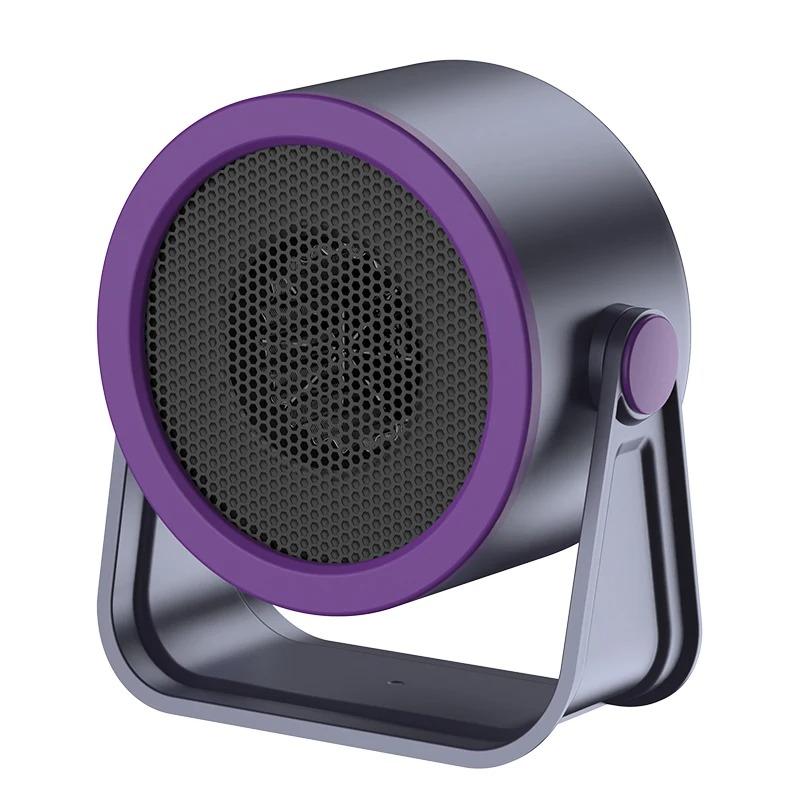 Portable Desktop Space Heater For Home Office/Fast Heating Fan With Adjustable Temp Low Noise Energy Saving US Plug