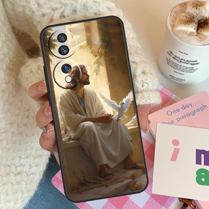 Вера Христианский Иисус Для Чести Magic 5 6 7 8 Pro Чехол Для Honor 400 200 Lite 50 70 90 X8c X8b X9a X9b X9c X9d Win