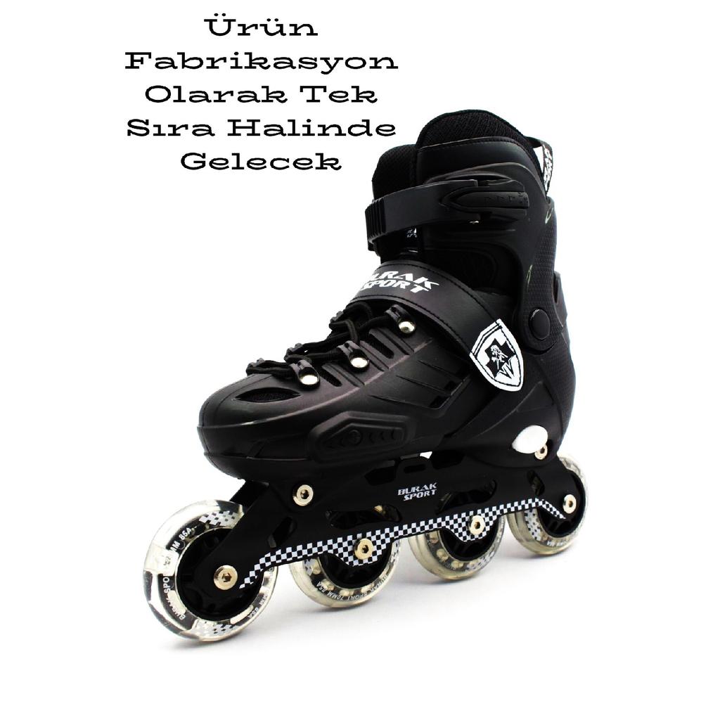 Профессиональные регулируемые коньки для детей и взрослых с силиконовыми колесами и подсветкой