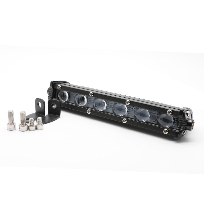 8''60Вт Алюминиевая 6D Точечный луч Тонкая светодиодная рабочая фара Однорядная Автомобильная Внедорожная лампа Новая