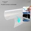Deli 5538 A4 Translucent Pull Rod File Folder (10-Pack)