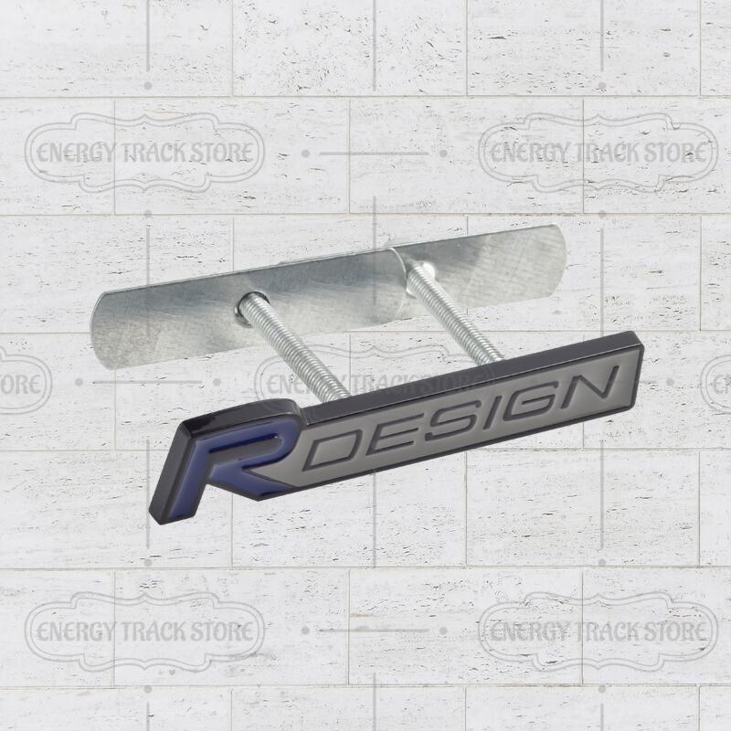 Car Sticker R Design Logo Front Grille Emblem Side Fender Rear Trunk Badge For Volvo V60 S40 S60 XC40 XC60 XC90 V90 V70 XC70 C70