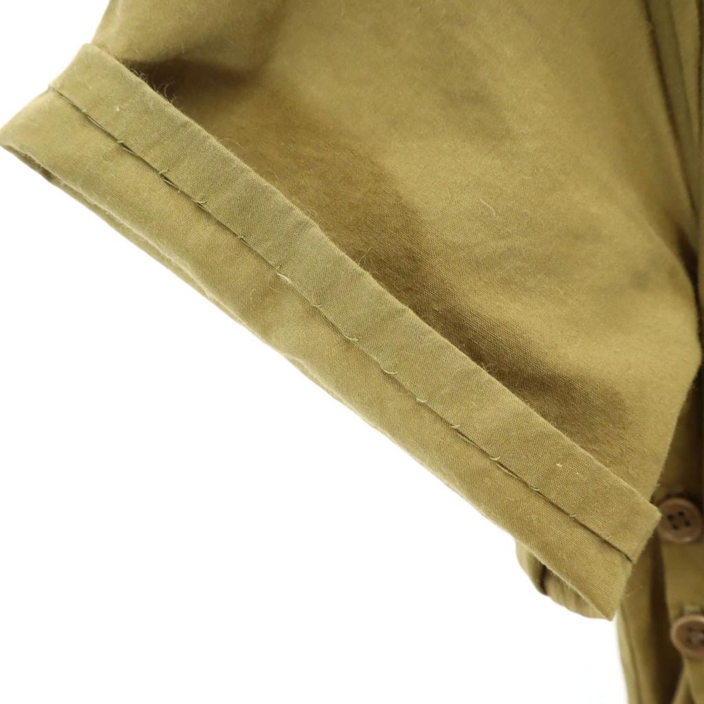 YAECA сделано в Японии Короткий рукав Длинное платье M хаки Женский Б/у