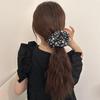 Korean Retro Floral Ponytail Hair Tie - Versatile, Elegant, and Exquisite Hair Accessory