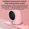 500W Portable Desktop Heater Mini Small Silent Electric Heating Fan Household Dormitory Office Hot Air Blower