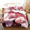 Genshin Impact Yae Miko Bedding Set Single Twin Full Queen King Size Bed Set Aldult Kid Bedroom Duvetcover Sets 3D Print