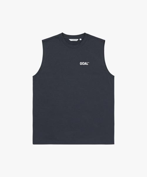 GOALSTUDIO Air Dry Goal Sleeveless-Charcoal