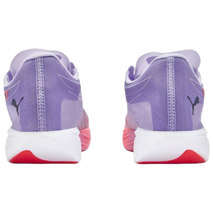 Puma Fast-Fwd Nitro Elite 2 Удобная посадка Нескользящие Дышащие Возвращающие Энергию Беговые Кроссовки Женские Кроссовки Светло-Фиолетовый Красный 313693-02