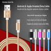 Braided Type-C Fast Charging Nylon Cable for Android - Durable and Tangle-Free