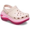 Crocs Классические клоги удобные и универсальные дырочные туфли унисекс бело-розовые