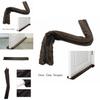 Effective Dust Blocking Door Draft Seal Strip With Modern Minimalist Design
