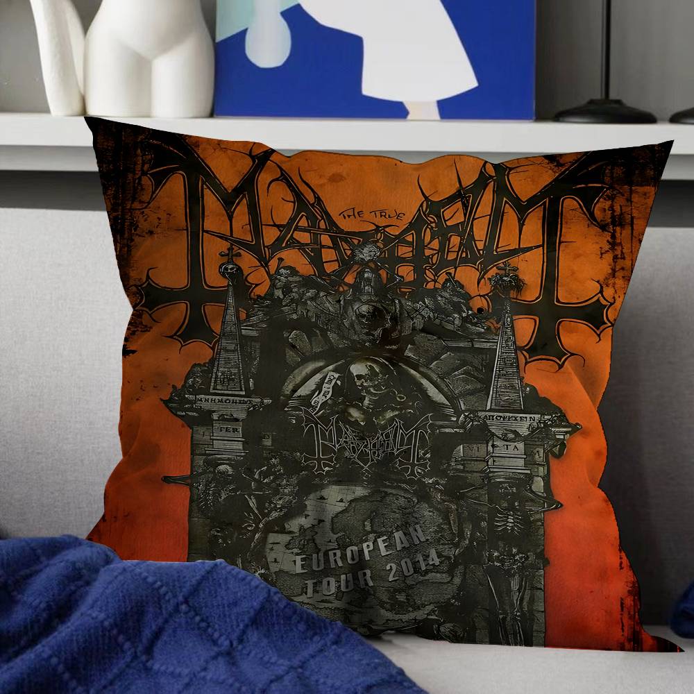 Mayhem Band Stitch Lucky Dragon Pillow Cover Sofa Cushion Cover Home Room Decoration Children Gift