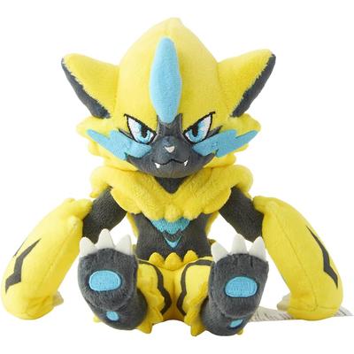 Оригинал из Pokemon Center 807 Плюшевая игрушка Pokmon Fit Зераора Мягкая набивная игрушка