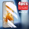 4 шт. Закаленное стекло Новая улучшенная защитная пленка для Huawei Mate 50 60 70 Ultra Pura 80 70 Pro Легкая установка Прозрачная HD