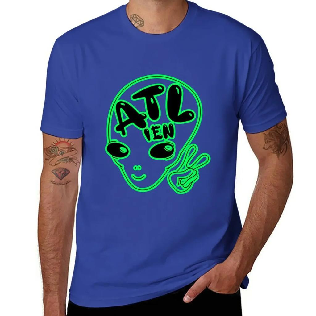 ATLIEN T-Shirt animal prinfor boys sublime oversized t shirts for men