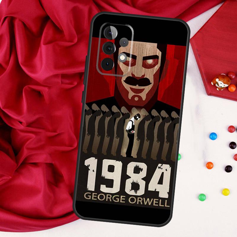 1984 Джордж Оруэлл Чехол для Samsung Galaxy A54 A34 A14 A51 A71 A12 A22 A32 A52 A13 A23 A33 A53 A73 Чехол