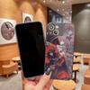 Милый чехол для телефона Kurumi Tokisaki для IPhone 14 13 12 11 Pro Max X XR XS 8 7 Plus Цветной чехол для телефона из жидкого стекла