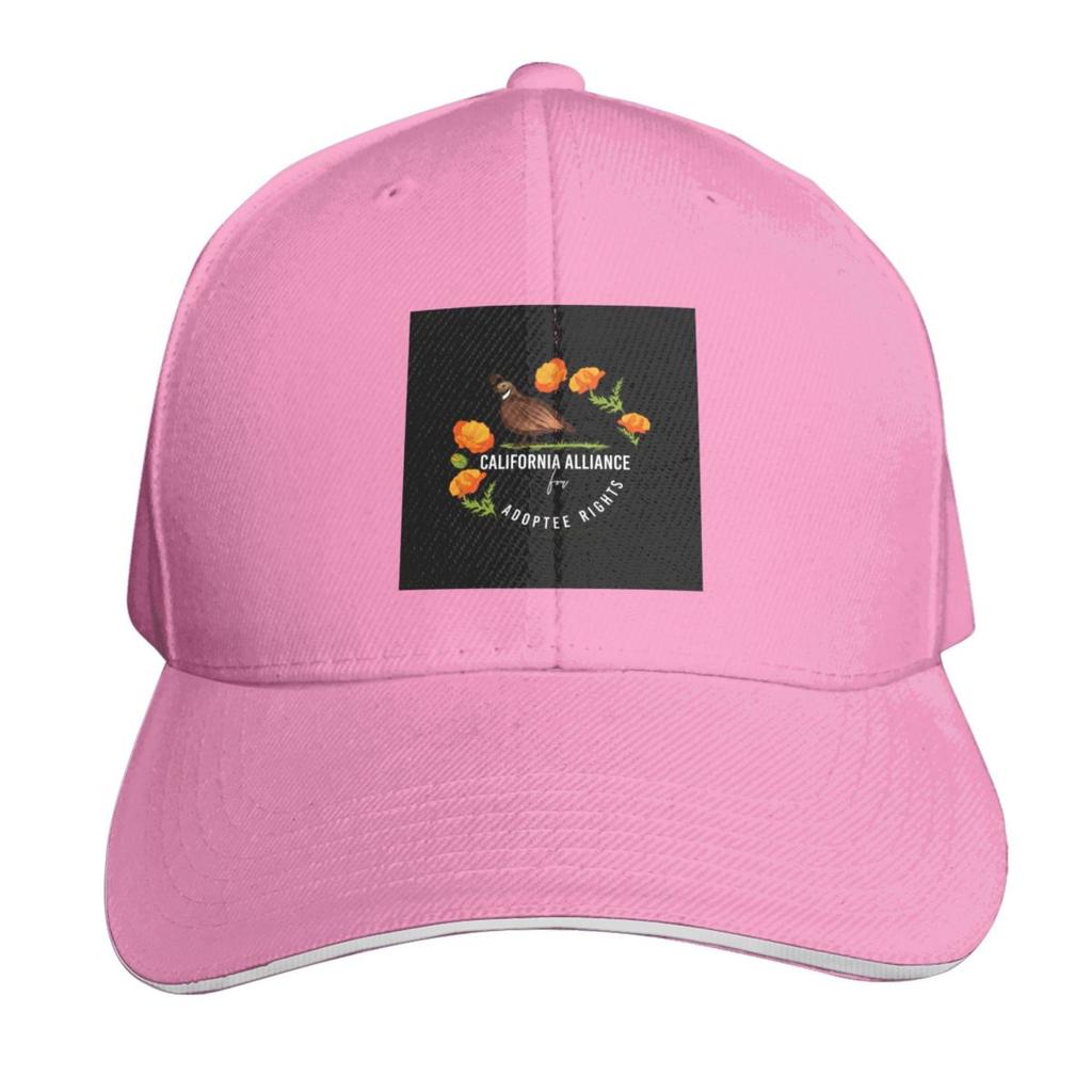CA adoptee rights logo black Baseball Cap Unisexs big size hat Icon Fashion Beach Sunhat Unisex Caps Womens