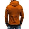Men's Asymmetrical Zipper Hoodie - Autumn/Winter Collection, Multiple Colors