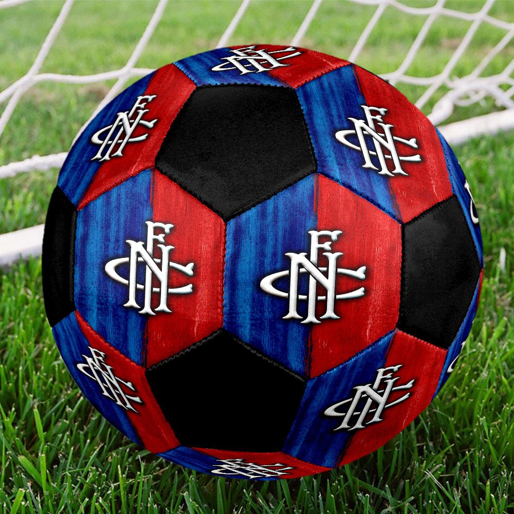 1pc Club Nacional de Football Soccer Ball Size 5 Indoor Soccer Ball Fashion Colorful Backyard Game - Great For Sports Fans Gift HE21
