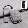 Leather Car Remote Key Case Cover for Jaguar XF XJ XE XJL XF for Land Rover Range Rover Sport Evoque Freelander Auto Key Shell  mt3