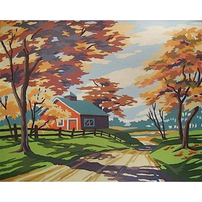 Diy 5d Алмазная картина Пейзаж Мозаика Вышивка крестом Пейзаж Алмазная мозаика Распродажа Зимний домашний декор Подарок