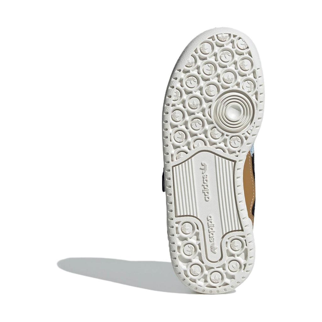 Adidas Originals Forum Удобные Универсальные Прочные Низкие Детские Кеды для Скейтбординга Детские Кроссовки Синие Белые Черные IH3288