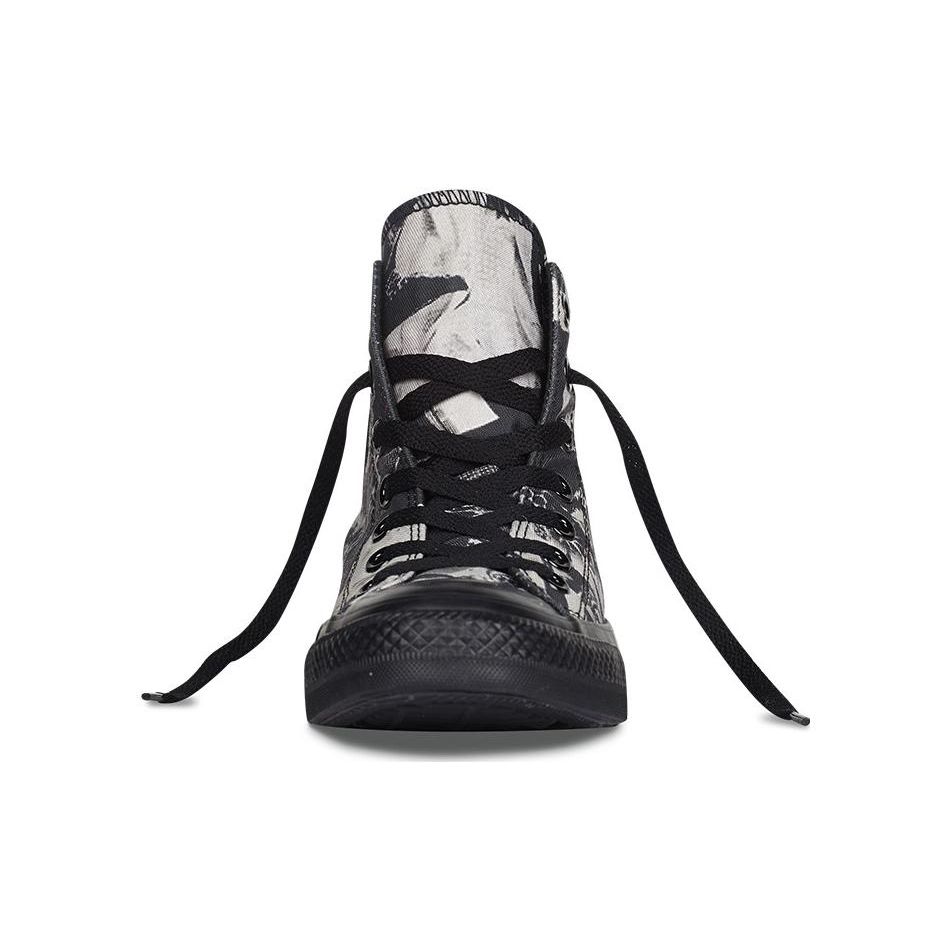 Converse Chuck Taylor All Star Модные Удобные Высокие Кеды из Канваса Женские Кроссовки Черные Белые 549640C