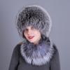 Fur Hat Women's Winter Fox Hair Neck Cover Autumn and Winter Ear Protection Mongolian Hat Versatile Adult Hat