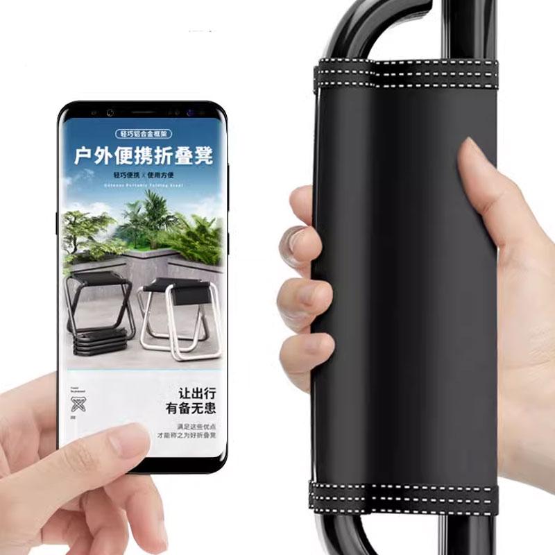 Стул для рыбалки на открытом воздухе, портативный складной алюминиевый складной стул для рыбалки, стул, сиденье, инструменты для пешего туризма, табурет для пикника, кемпинга, мини