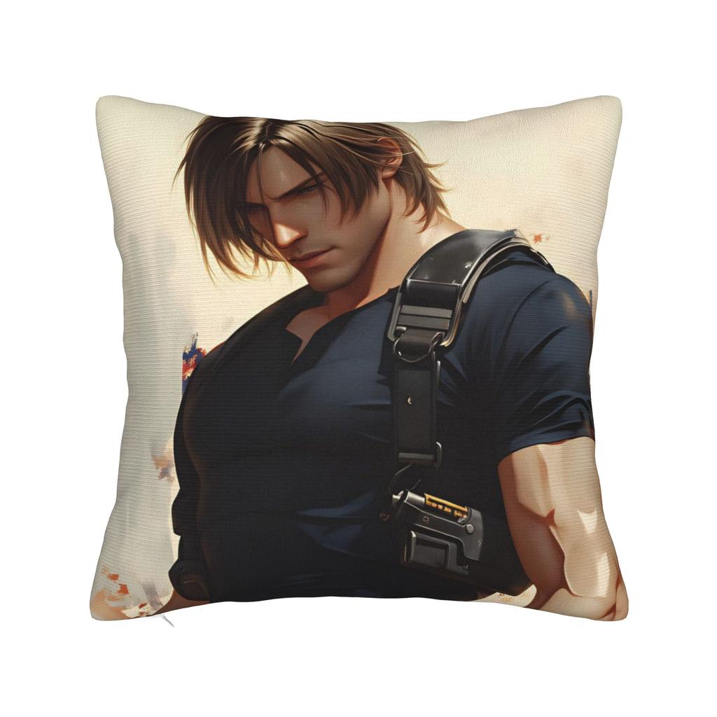 Pillow Case Limited Leon S Kennedy Vintage Comfy Pillow Cover For Office Car Home Decor Novelty Pillowcases