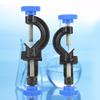 2 Pcs Aluminum   Clamp,   Stand Clamp Holder with Screw for Fixing, for  oratory and Home Use