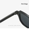 Retro Polygonal Frame Sun Glasses Striped Temples Driving Shades  for Women & Men